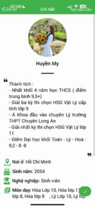 gia sư dạy kèm môn lý