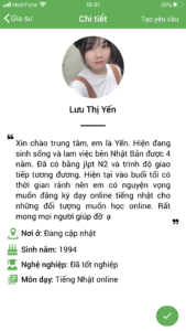 dạy kèm tiếng nhật