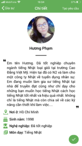 dạy kèm tiếng nhật