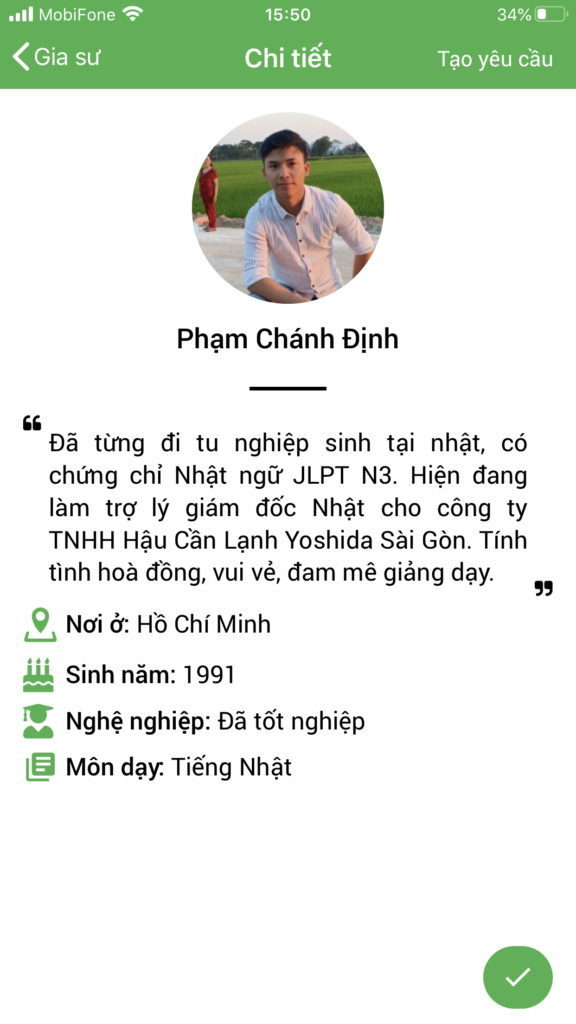 dạy kèm tiếng nhật